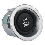 TQPONLY Engine Start Stop Ignition Switch Button Compatible with 2010-2013 Land Rover Range Rover L322 Replaces LR050802