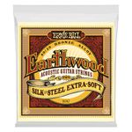 Ernie Ball Earthwood Silk and Steel Extra Soft 80/20 Bronze Acoustic Guitar Strings - 10-50 Gauge