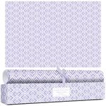 LA BELLEFÉE Lavender Scented Drawer Liners 15 Sheets, Dresser Drawer Liner Drawer Paper Liner for Women,Drawer Liners for Dresser, Shelf, Cabinet, Bathroom, Closet, Shoe Chest, Vanity