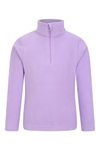 Mountain Warehouse Camber II Kids Half-Zip Fleece Lilac 9-10 Years