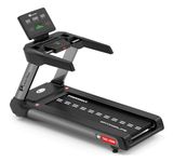 PowerMax Fitness TAC-3500 (8HP) Commercial Motorized Auto Incline Treadmill for Gym use | Max User 240kg | Top Speed 25kmph | Running deck 1600x620mm, LED Display, Bluetooth, USB, Speaker, iPad Holder
