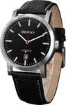 BERNY Men Mechanic Calendar Automatic Watch - Luminous Large Face with Date Function Wristwatch, Am7068m-a, strap