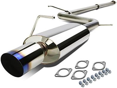 DNA Motoring CBE-ME06L4-BT Catback Exhaust System [for 06-09 Mitsubishi Eclipse 2.4L l4]