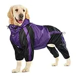 OUOBOB Dog Raincoat, Waterproof Dog