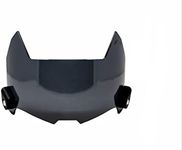 Revo BAT' Black, Football and Lacrosse Helmet Eye-Shield