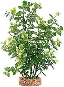 Fluval Aqualife Green Bacopa Plant, Plastic Aquarium Plant Decoration 8 in