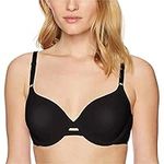 Warners Women's Blissful Benefits Side Smoothing Underwire Bra, Black, 40C