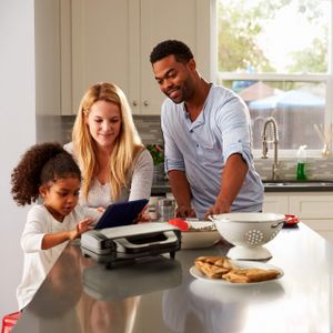 Sensiohome 4-Slice Sandwich Toaster – Non-Stick, Compact Design
