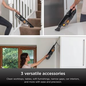 Shark Cordless Handheld Vacuum – Black Portable Cleaner