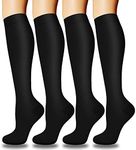 Aoliks Black Compression Socks for 