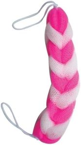 INSIME Body back scrubber for bathing for men & women | Long stretch Loofah back scrubbing body scrubber for bathing | Soft Exfoliating sponge body wash scrubber | Shower Scrub bath accessories for women & men