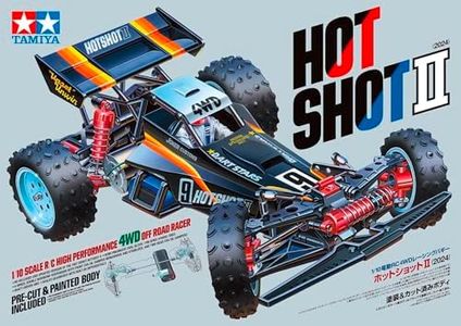 TAMIYA 58737 1:10 RC Hotshot II (2024) 4WD – Voiture télécommandée, véhicule, modélisme, Assemblage, Loisirs, kit radiocommandé, Non Peint