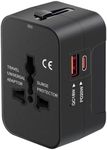 Travel Adapter USB C, Universal All