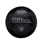 WILSON Traditional Soccer Ball - Black, Size 3