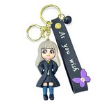 AUGEN Hermoini Action Figure Keychain Limited Edition for Car, Decoration, Cake, Office Desk & Study Table (Pack Of 1)