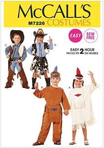 Mccall's Patterns 7226 7,Kids Costumes,Sizes 7-8