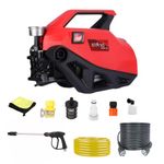 STARQ W7 | 270 Bar 2700W | Heavy Duty High Pressure Washer for Car, Bike, Home | Red