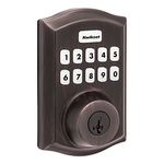 Kwikset Home Connect 620 Smart Lock Deadbolt with Z-Wave Technology, Works with Ring Alarm, Samsung Smartthings and More, Z-Wave Hub Required, Traditional Design in Venetian Bronze