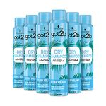 Schwarzkopf got2b Fresh It Up Extra Volume Dry Shampoo, Refreshes Hair Inbetween Washes, No White Residue, Vegan, Silicone Free, 200 ml - Pack of 6