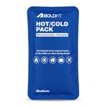 Boldfit Reusable Hot & Cold Ice Pack Bag for Pain Relief – Soft Gel Ice Pack for Knee, Back Pain, Shoulder & Neck – Medium Size