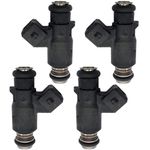 EPSIRMP 25335288 Fuel Injectors 4pcs Set Compatible with 2002-2006 Mercury 40HP-60HP Outboard 2-Stroke