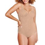 Bali Women's Ultra Light Body Briefer Fajas Shapewear Df6552 Bodysuit, Nude, 34D