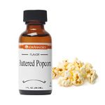 LorAnn Buttered Popcorn Super Strength Flavor, 1 ounce bottle