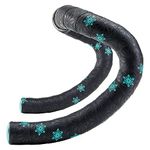 Supacaz Super Sticky Kush Galaxy Handlebar Tape, Celeste Print