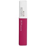 Maybelline Superstay Matte Ink Longlasting Liquid, Pink Lipstick, Up To 12 Hour Wear, Non Drying, 120 Artist