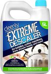 Cleenly Extreme Descaler for Kettles, Coffee Machines, Shower Heads, Irons, and More! (5 litres) - Super Strong Descaler Liquid