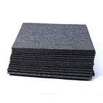 Carpet Tile 20”x 20”Commercial Heavy Duty Square Carpet Tile with Adhesive Stickers Indoor Outdoor Anti-Slip Carpet Squares for Bedroom,Dining Room, 20 Tiles Per Box/54Sq Ft
