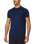 BALEAF Men's Workout Running Shirts Short Sleeve Athletic T-Shirt Quick Dry