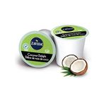 Zavida Coconut Delight Single Serve Coffee K Cup Pods, 24 Count