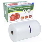 Vacuum Sealer Roll Bags Heavy Duty for Food BPA Free with Cutter Box 20cm x 30m Customized Size Food Bags