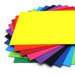 Rothmill A4 Card Stock, 220gsm (280 microns), Multicoloured Card Pack with 10 Vivid Colours, Ideal for Arts and Craft, Office and Stationery Use - 50 Sheets