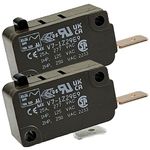 Honeywell Micro Switch Premium Basic / Snap Action Switch 25A @ 250VAC V7-1Z29E9, ( Pack of 2)