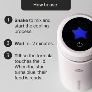 Tommee Tippee PrepGo Formula Maker – Portable Baby Bottle Prep Machine