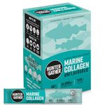 Hunter & Gather Marine Collagen Powder 30 x 5g Sachets | Pure Unflavoured Hydrolysed Wild Caught Marine Collagen Peptides Powder for Hair Skin Nails Muscles | Collagen Supplements for Women and Men