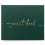 Lamare Wedding Guest Book - Elegant Guest Book Weddings Reception, Baby Shower, Polaroid Guest Book for Wedding and Special Events - 100 Blank Pages for Wedding Sign in and Photos