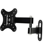 axGear Flat Screen TV Wall Mount Monitor Bracket Swivel Tilt LED LCD HDTV 14 to 27 Inch