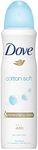 Dove Cotton Soft Body Spray for woman, 150 ml