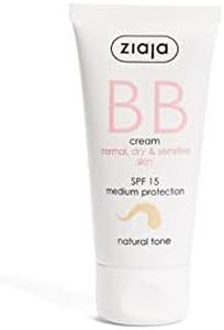 Ziaja Bb Cream Pieles Normales, Secas y Sensibles Spf15 Tono Natural 50 ml