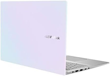 ASUS VivoBook S15 S533 Thin and Light Laptop, 15.6” FHD Display, Intel Core i5-1135G7 Processor, 8GB DDR4 RAM, 512GB PCIe SSD, Wi-Fi 6, Windows 10 Home, Dreamy White, S533EA-DH51-WH