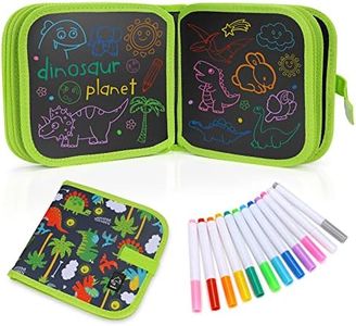 Toddlers Toys for 3 4 5 6 7 Year Olds Boys Girls Drawing Tablet Pad Book Drawing Board Mat Toy for 3-7 Year Olds Kids Doodle Board Birthday Gifts for 4-8 Year Olds Kids Crafts Activities Coloring Kit