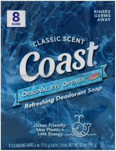 Coast 8-Bar Soap Classic Scent/Original 4 Ounce