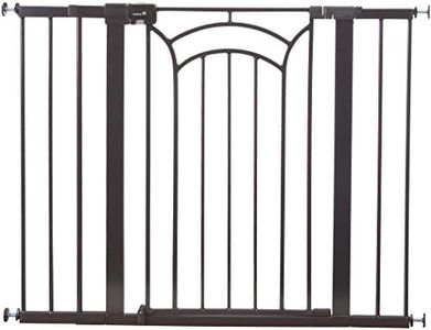 Safety 1st Décor Easy Install Tall & Wide Baby Gate with Pressure Mount Fastening