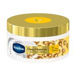 Vaseline Deep Moisture Silky Body Creme, 180 g. With Cera-Boost Technology for Silky Smooth Skin