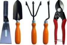 AGT Garden Tool Set - 35Tools (Weeder, Shovel and Cultivator Heavy Cutter) Garden Tool Kit (5 Tools)