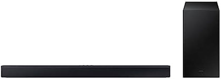 Samsung Soundbar HW-C430/ZF Serie C, 3 Speaker, Subwoofer Incluso, Audio a 2.1 Canali, Adaptive Sound Lite, Black 2023