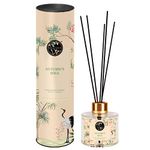 Soul & Scents Autumns Soul Reed Diffuser Set | Fragrance of Morrocon Rose, Honey & Sandalwood | Get 5 Rattan Reed Sticks | Smoke Less Room Freshener for Home, Bedroom, Living Room & Office | 50ml